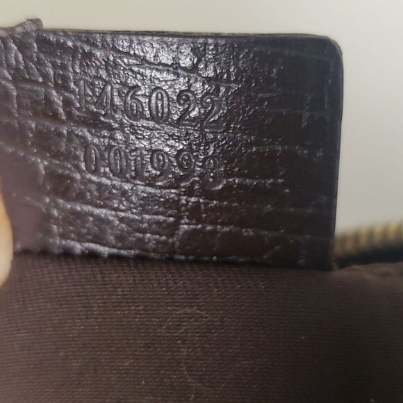 Gucci Web GG Monogram Horsebit Hasler Bag - Picture 8 of 10